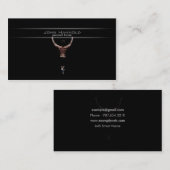 Persönliche Trainer-Visitenkarte Visitenkarte (Vorne/Hinten)