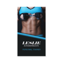 PERSÖNLICHE TRAINER-VISITENKARTE