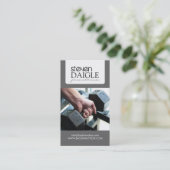 Persönliche Trainer-Visitenkarte Visitenkarte (Stehend Vorderseite)