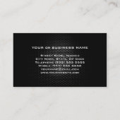 Persönliche Trainer-Visitenkarte Visitenkarte (Rückseite)