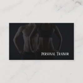 Persönliche Trainer-Visitenkarte Visitenkarte