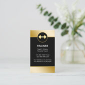 Persönliche Trainer-Visitenkarten Visitenkarte (Stehend Vorderseite)