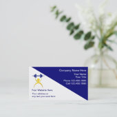 Persönliche Trainer-Visitenkarten Visitenkarte (Stehend Vorderseite)