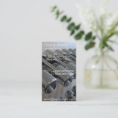 Persönliche Trainer-Visitenkarten Visitenkarte (Stehend Vorderseite)