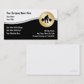 Persönliche Trainer-Visitenkarten Visitenkarte (Vorne/Hinten)