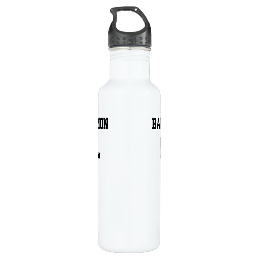 Persönliche Trainer-Wasser-Flasche, Trinkflasche (Rückseite)