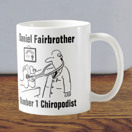 Persönliche Umarmung für einen Chiropodist Kaffeetasse