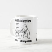 Persönliche Umarmung für einen Chiropodist Kaffeetasse (Vorderseite Links)