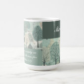 Persönliche Umarmung - Grünwald von Pastel Kaffeetasse (Mittel)