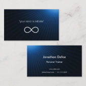 Persönliche Unendlichkeit des Trainer-| Visitenkarte (Vorne/Hinten)