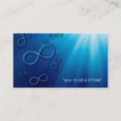 Persönliche Unendlichkeit des Trainer-| Visitenkarte (Vorderseite)