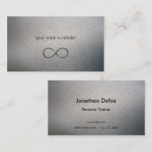 Persönliche Unendlichkeit des Trainer-| Visitenkarte (Vorne/Hinten)