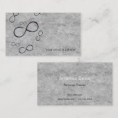 Persönliche Unendlichkeit des Trainer-| Visitenkarte (Vorne/Hinten)