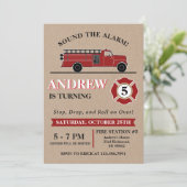 Persönliche Vintage Boys Feuerzeug Geburtstagspart Einladung (Stehend Vorderseite)