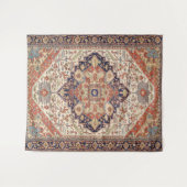 PERSÖNLICHE VINTAGE ORIENTALE-DESIGN WANDTEPPICH (Vorderseite (Horizontal))