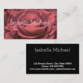 Persönliche Visitenkarte (Vorne/Hinten)