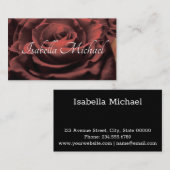 Persönliche Visitenkarte (Vorne/Hinten)