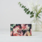 Persönliche Visitenkarte (Stehend Vorderseite)