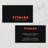 Persönliche Visitenkarte (Vorne/Hinten)