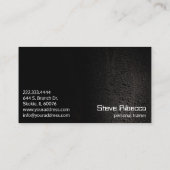 Persönliche Visitenkarte (Rückseite)