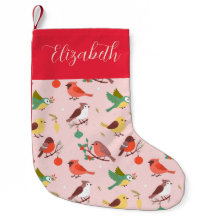 Persönliche Weihnachtsvögel für Kinder