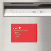 Persönliche Werbung für Koch Magnet (In Situ (Geschirrspüler))