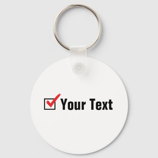 Persönliche Werbung - Individueller Sozialstatus Schlüsselanhänger (Vorderseite)