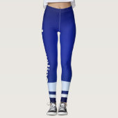Persönliche Yoga-Leggings Leggings (Vorderseite)