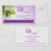 Persönliche Ziel-geistige Beratung des Leben-Zug-I Visitenkarte (Vorne/Hinten)