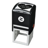 Persönliche Zuhause-Adresse des modernen Herzens Permastempel (Produkt)