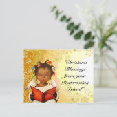 Persönlicher Antrag Feiertagspostkarte (Stehend Vorderseite)