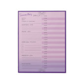 Persönlicher Arbeitsplaner, Erinnerung, Mantra Notizblock (Rotiert)