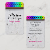 Persönlicher Assistent - virtueller Assistent Visitenkarte (Vorne/Hinten)