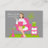 Persönlicher Assistent Visitenkarte (Rückseite)