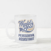 Persönlicher Assistenten-Geschenk Mattglastasse (Links)