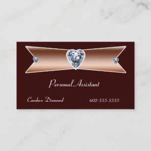 Persönlicher Assistenten-Visitenkarten Visitenkarte