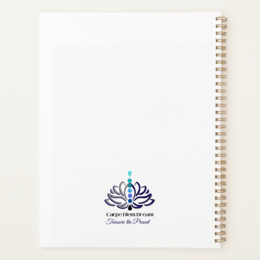 Persönlicher Astrologie-Aspekt-Tracker Planer (Rückseite)