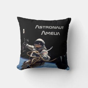 Persönlicher Astronauten-Weltraumspaziergang Kissen