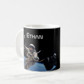 Persönlicher Astronautenspaziergang Kaffeetasse (Vorderseite Links)