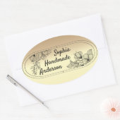 Persönlicher Aufkleber für handgefertigte Meister (Umschlag)