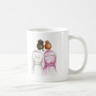 Persönlicher Begleiter? DK-Br-Brötchen-Braut-rotes Kaffeetasse