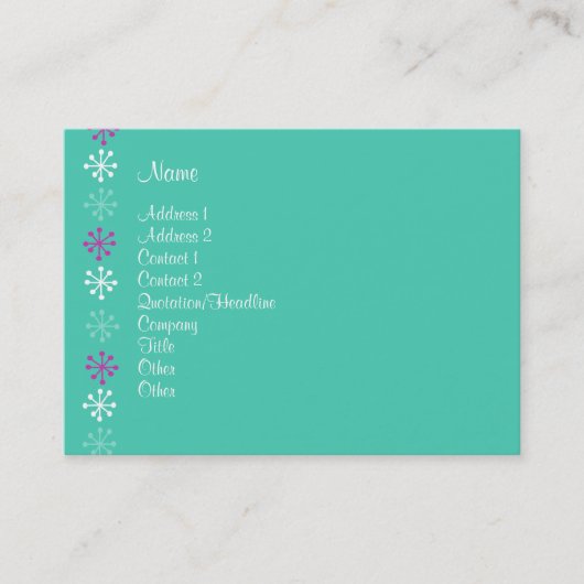 Persönlicher Beistand Visitenkarte (Vorderseite)