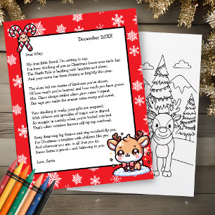 Persönlicher Brief von Santa für Kinder