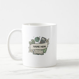 Persönlicher Buchhalter Finanzprofi Kaffee Kaffeetasse