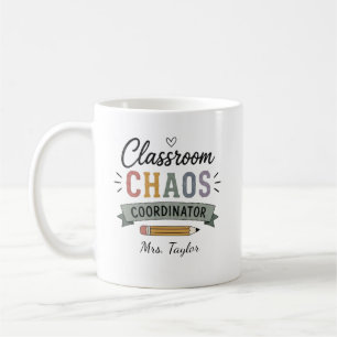 Persönlicher Chaos-Koordinator für das Klassenzimm Kaffeetasse