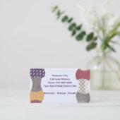 Persönlicher Designberater im Makeover-Stil Visitenkarte (Stehend Vorderseite)