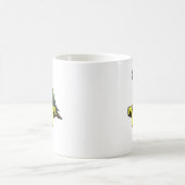 Persönlicher DJ Green Cheek Conure Kaffeetasse (Mittel)