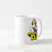 Persönlicher DJ Nymphensittich Kaffeetasse (VorderseiteRechts)