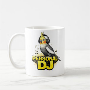 Persönlicher DJ Nymphensittich Kaffeetasse