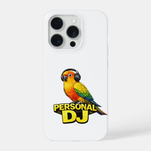 Persönlicher DJ Sonnenconure iPhone Hülle (Rückseite)